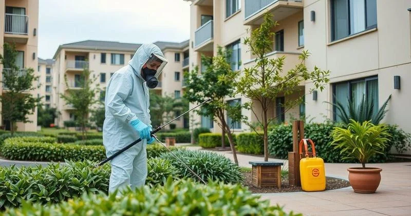 Controle de pragas em condomínios